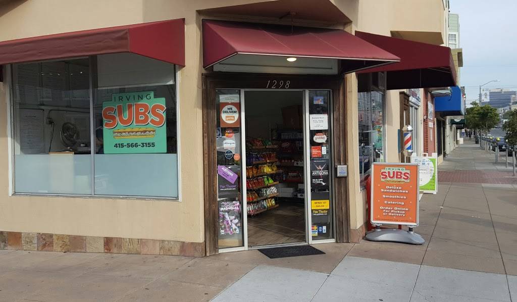 Irving Subs | meal takeaway | 1298 12th Ave, San Francisco, CA 94122, USA | 4155663155 OR +1 415-566-3155