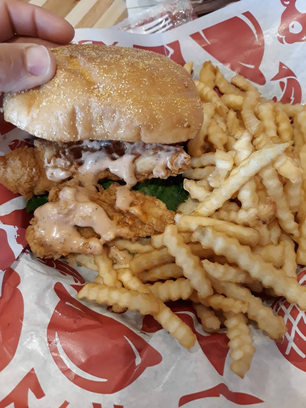 Raising Canes Chicken Fingers | meal takeaway | 27619 Tomball Pkwy, Tomball, TX 77375, USA | 2815169473 OR +1 281-516-9473