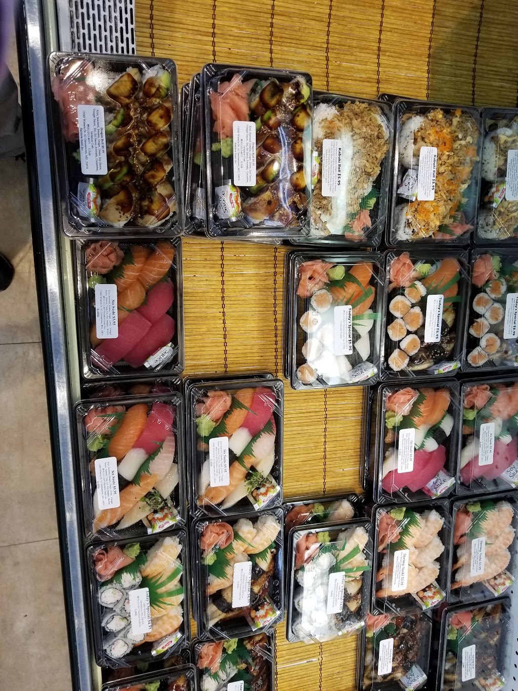 Rainbow Sushi Inc | restaurant | 13069 Wisteria Dr, Germantown, MD 20874, USA | 3015158477 OR +1 301-515-8477