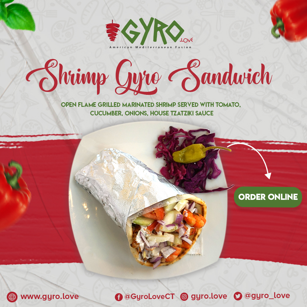 Gyro Love | restaurant | 192 W Main St, Avon, CT 06001, USA | 8606749329 OR +1 860-674-9329