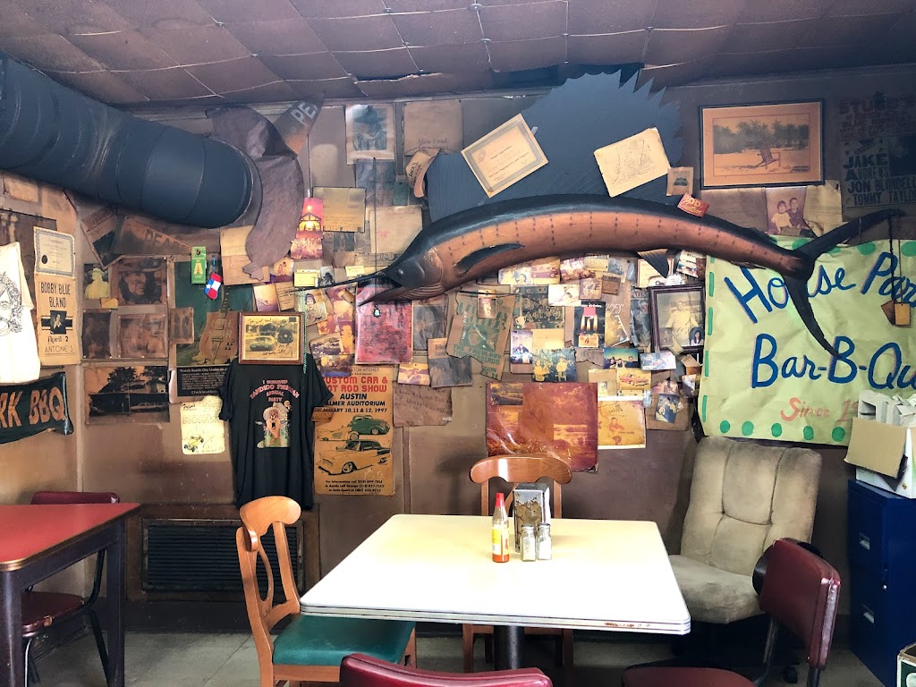 House Park Bar-B-Que | restaurant | 900 W 12th St, Austin, TX 78703, USA | 5124729621 OR +1 512-472-9621
