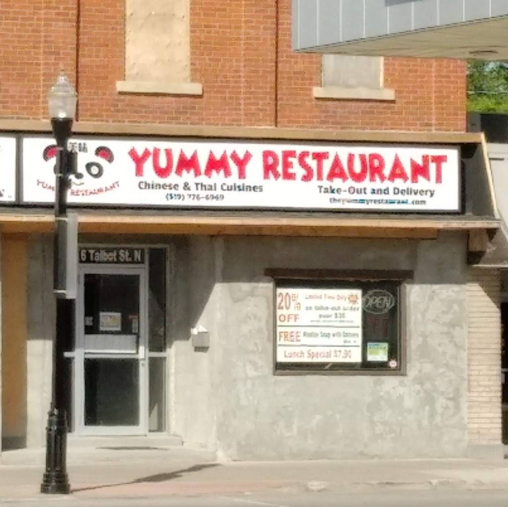 Yummy Restaurant - 6 Talbot St. N. Essex ON | restaurant | 6 Talbot St N, Essex, ON N8M 1A4, Canada | 5197766969 OR +1 519-776-6969