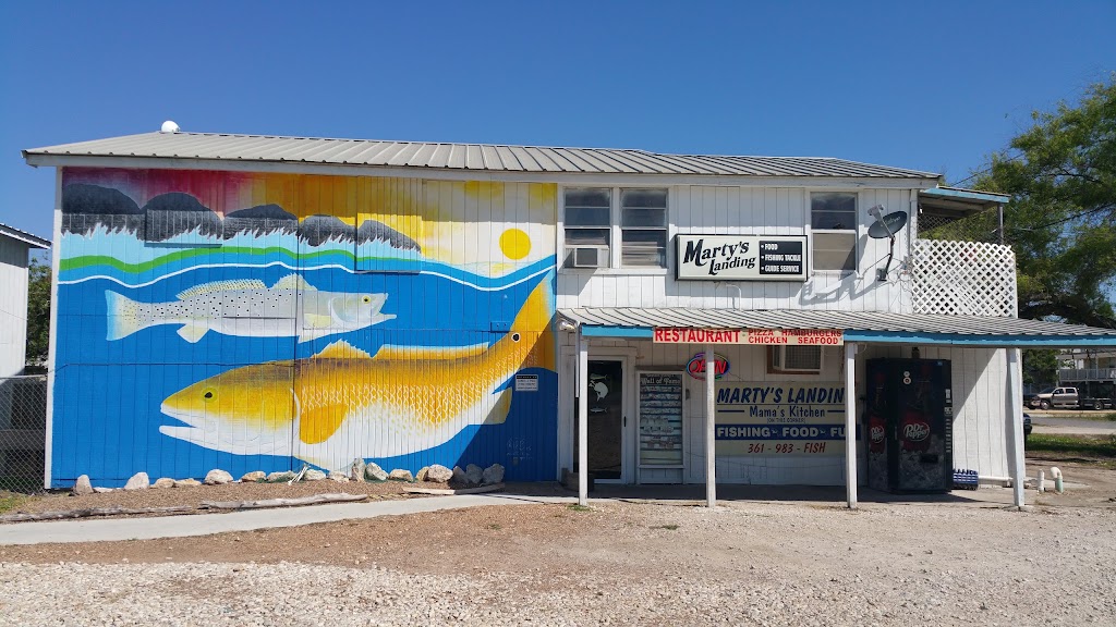 Martys Landing & Mamas Kitchen | restaurant | 31 N Byer Rd, Port OConnor, TX 77982, USA | 3619833474 OR +1 361-983-3474