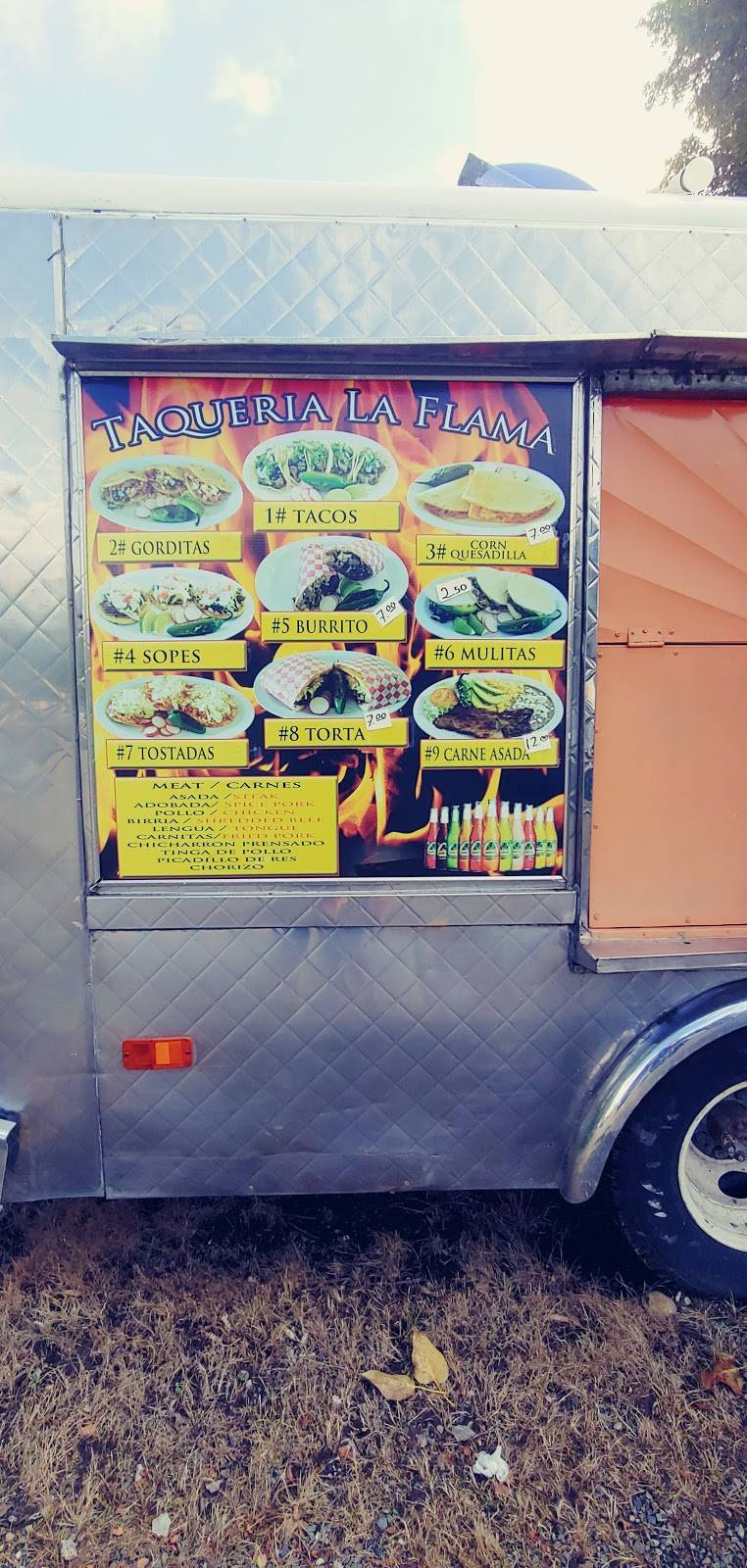 Taqueria la flama food truck | restaurant | 19044 108th Ave SE, Renton, WA 98055, USA | 4255249409 OR +1 425-524-9409