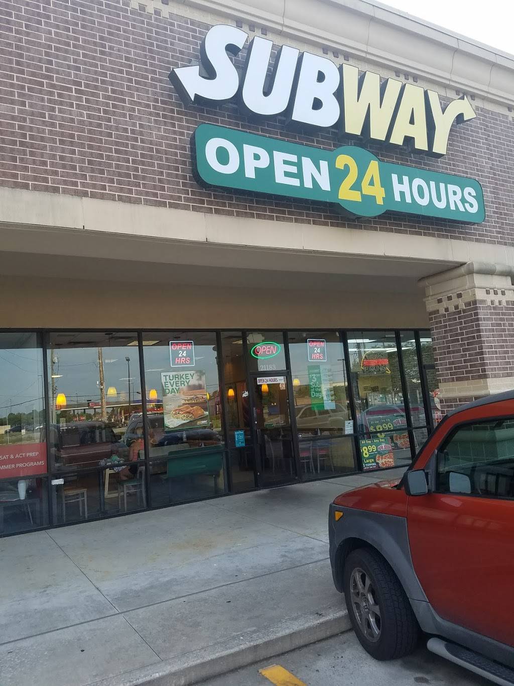 Subway Restaurants | restaurant | 21183 Kuykendahl Rd, Spring, TX 77379, USA | 2813748760 OR +1 281-374-8760