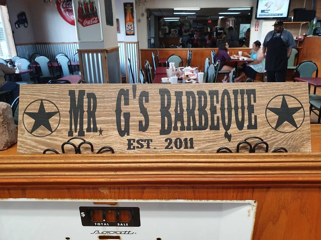 Mr Gs Bar-B-Que | restaurant | 4701 I-37 Frontage Rd, Corpus Christi, TX 78408, USA | 3618821880 OR +1 361-882-1880