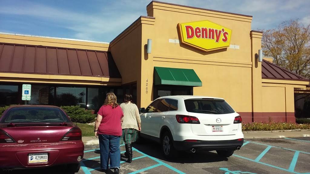 Dennys | restaurant | 4260 South St, Lafayette, IN 47905, USA | 7654481007 OR +1 765-448-1007