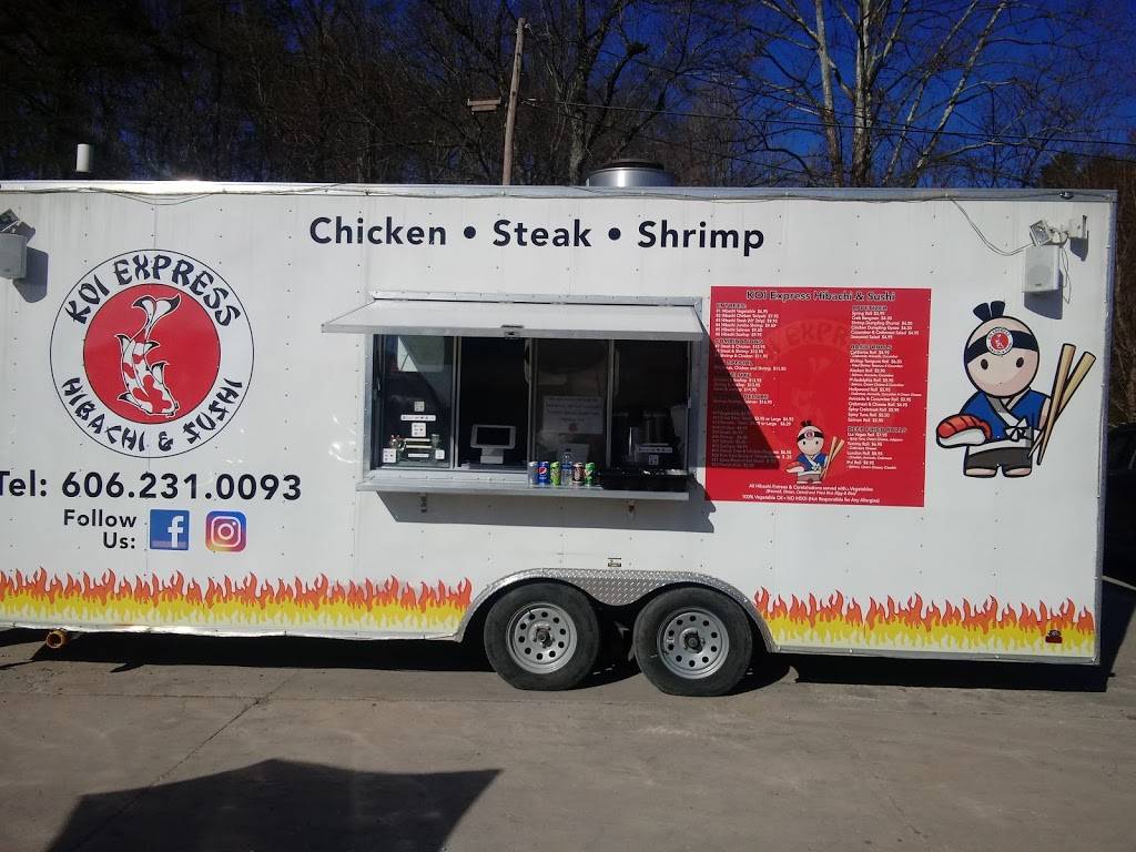 Koi Express Food truck | meal takeaway | 1224 N Main St, London, KY 40741, USA | 6062310093 OR +1 606-231-0093