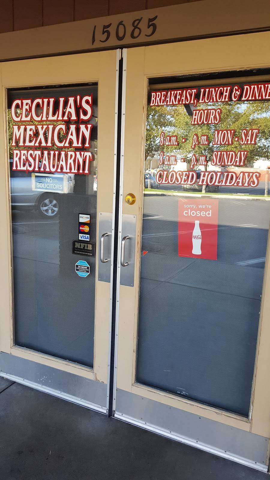 Cecilias Restaurant | restaurant | 15085 Whitesbridge Ave, Kerman, CA 93630, USA | 5598467322 OR +1 559-846-7322