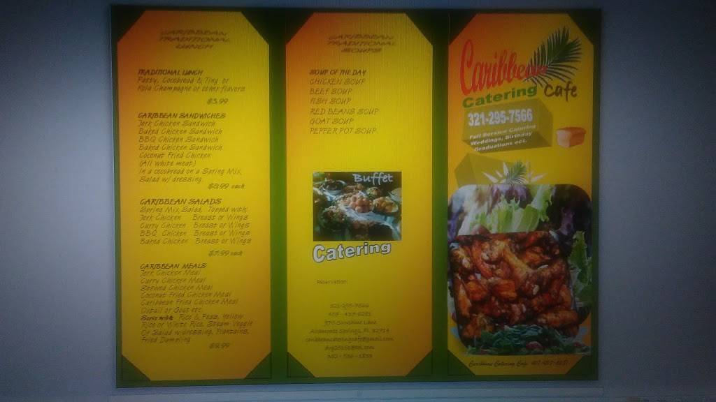 Caribbean Sunshine Catering | restaurant | 970 Sunshine Ln, Altamonte Springs, FL 32714, USA | 3212957566 OR +1 321-295-7566