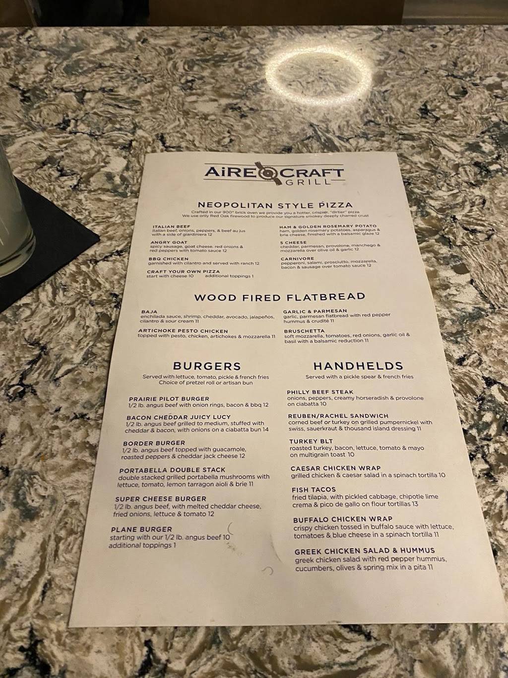 Aire craft grill | restaurant | 3 Appletree Square, Bloomington, MN 55425, USA | 9528768688 OR +1 952-876-8688