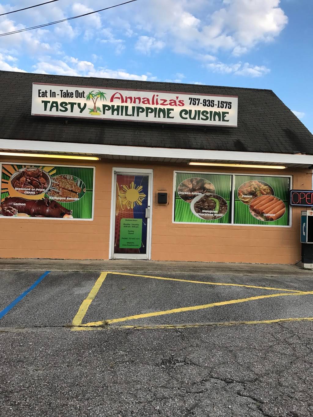 Annalizas Tasty Philippine Cuisine now Mobile | restaurant | 812 W Constance Rd, Suffolk, VA 23434, USA | 7577762106 OR +1 757-776-2106