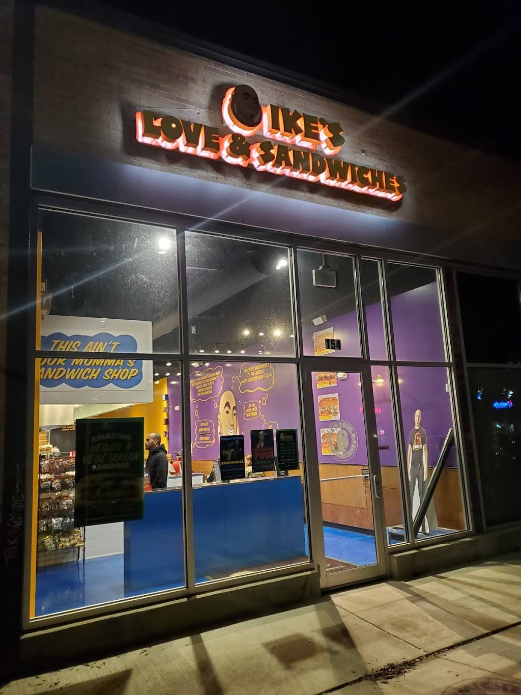 Ikes Sandwiches | restaurant | 301 N Guadalupe St Ste 154, San Marcos, TX 78666, USA | 5126677691 OR +1 512-667-7691