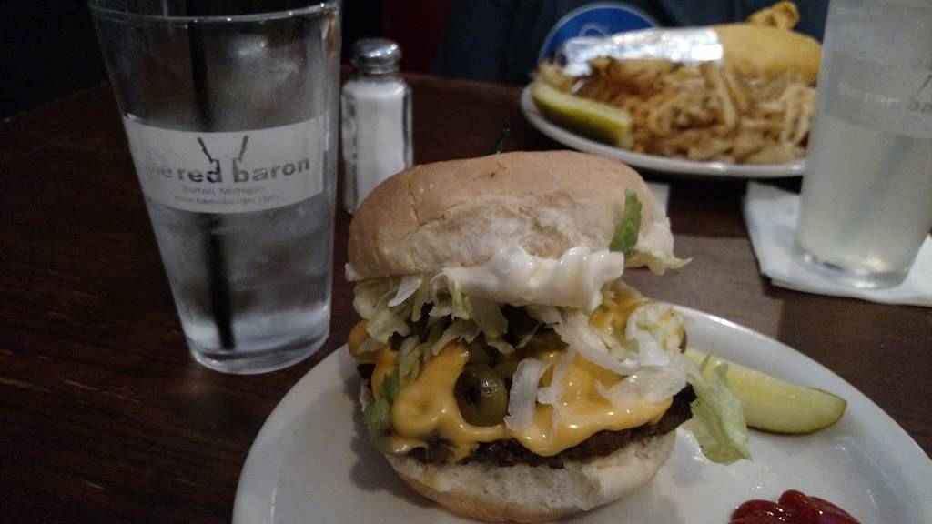 Red Baron | restaurant | 2495 Center Rd, Burton, MI 48519, USA | 8107441310 OR +1 810-744-1310