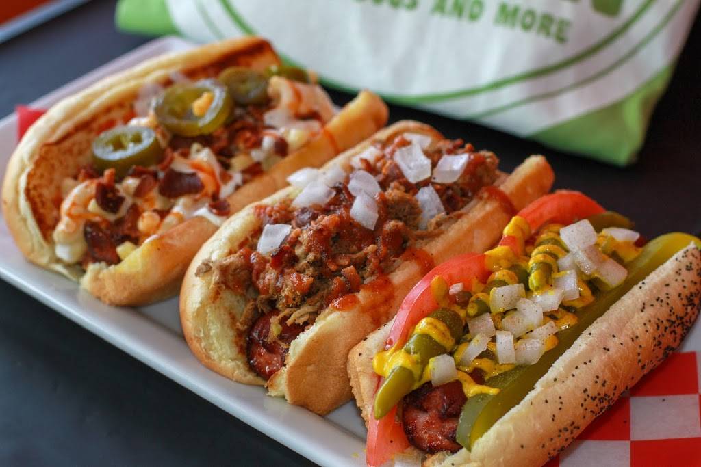 Between the Bun - Burgers, Dogs and More | restaurant | 2222 W Southport Rd STE A, Indianapolis, IN 46217, USA | 3173008327 OR +1 317-300-8327