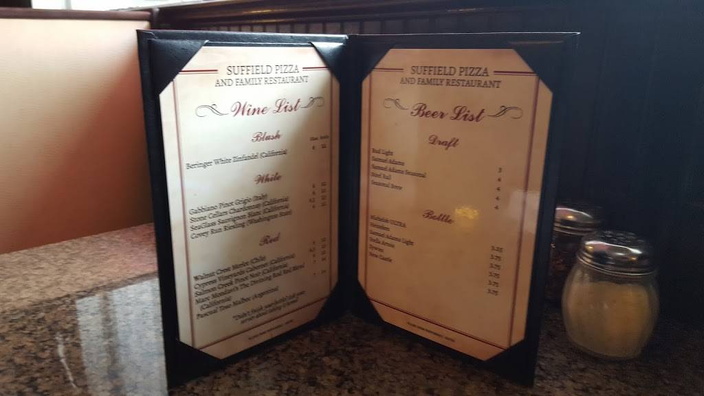 Suffield Pizza and Family Restaurant | restaurant | 68 Bridge St, Suffield, CT 06078, USA | 8606687774 OR +1 860-668-7774