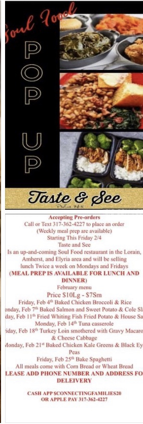 Taste &See Soul Food | restaurant | Oak Point Rd, Lorain, OH 44053, USA | 3173624227 OR +1 317-362-4227