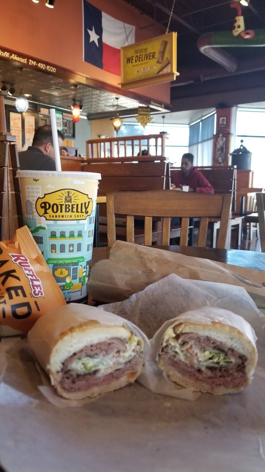 Potbelly Sandwich Shop | restaurant | 2350 N Belt Line Rd, Irving, TX 75062, USA | 2144921020 OR +1 214-492-1020