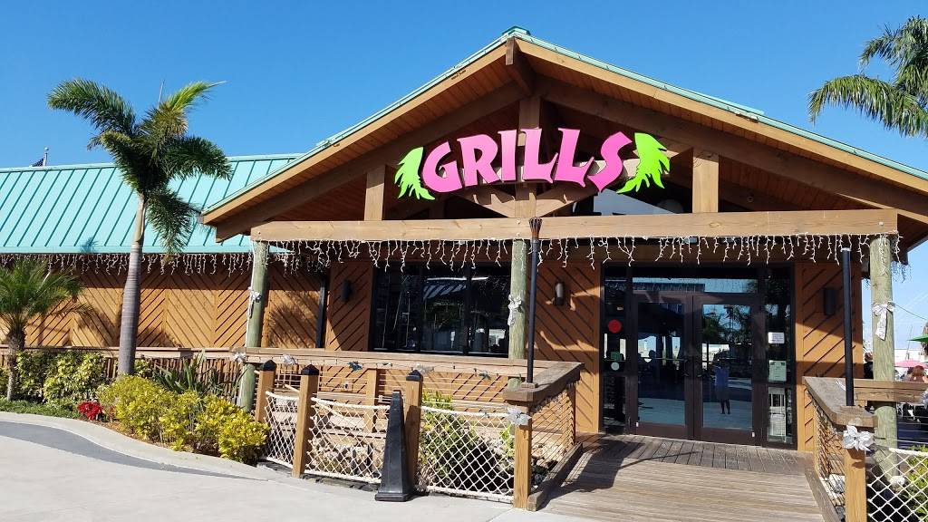 Grills Seafood Deck & Tiki Bar | restaurant | 500 Glen Cheek Dr, Cape Canaveral, FL 32920, USA | 3218682226 OR +1 321-868-2226