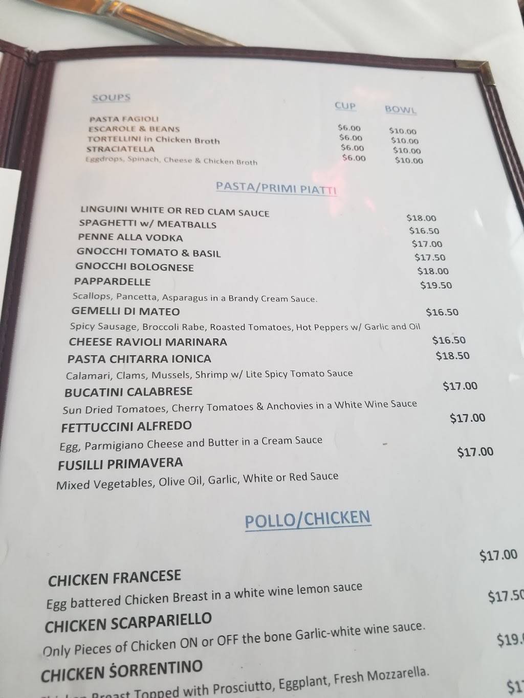 Marina Di Calabria | restaurant | 290 Drake Ave, New Rochelle, NY 10805, USA | 9142355252 OR +1 914-235-5252