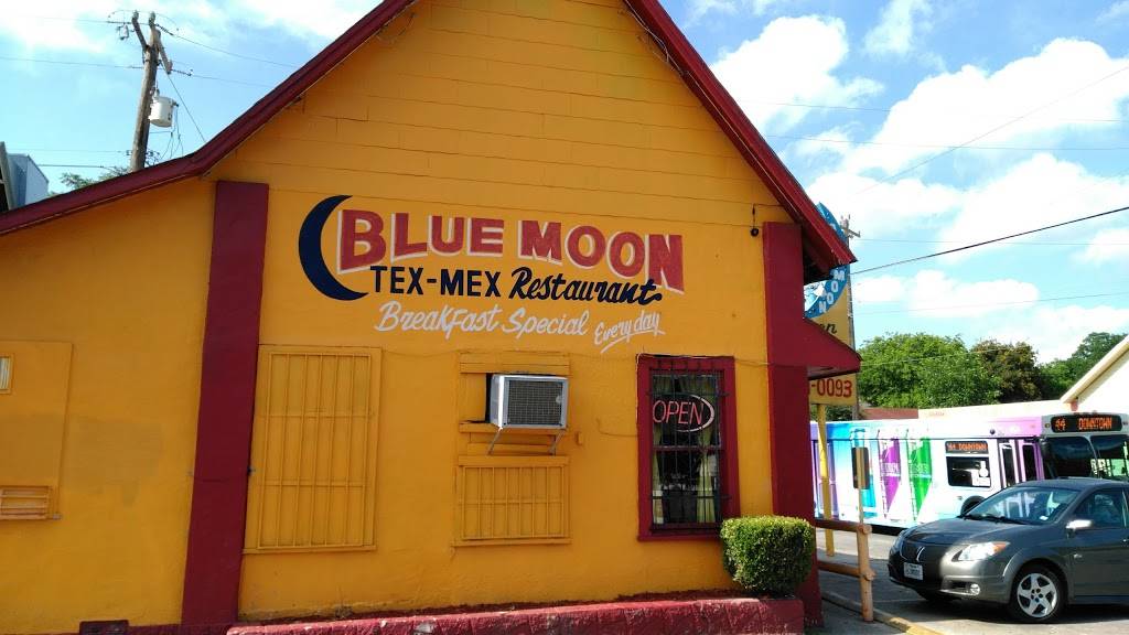 Blue Moon Mexican Restaurant | restaurant | 3228 S Flores St, San Antonio, TX 78204, USA | 2105310093 OR +1 210-531-0093