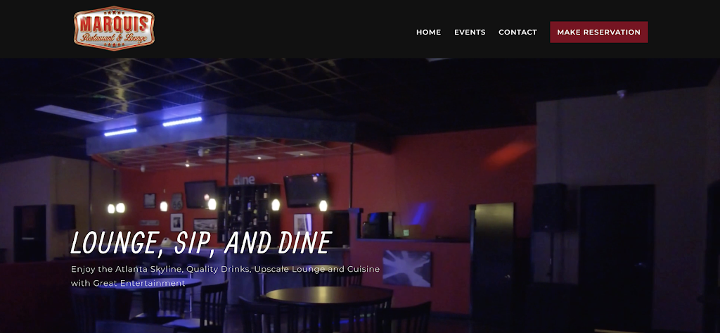 Marquis Restaurant and Lounge | restaurant | 1959 Metropolitan Pkwy SW suite c, Atlanta, GA 30315, USA | 4042281127 OR +1 404-228-1127
