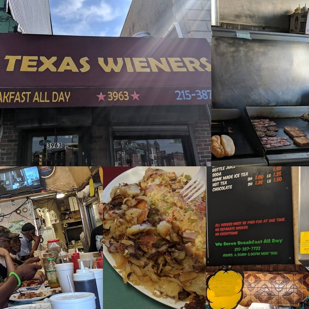Texas Wieners | restaurant | 3963 Lancaster Ave, Philadelphia, PA 19104, USA | 2153877722 OR +1 215-387-7722