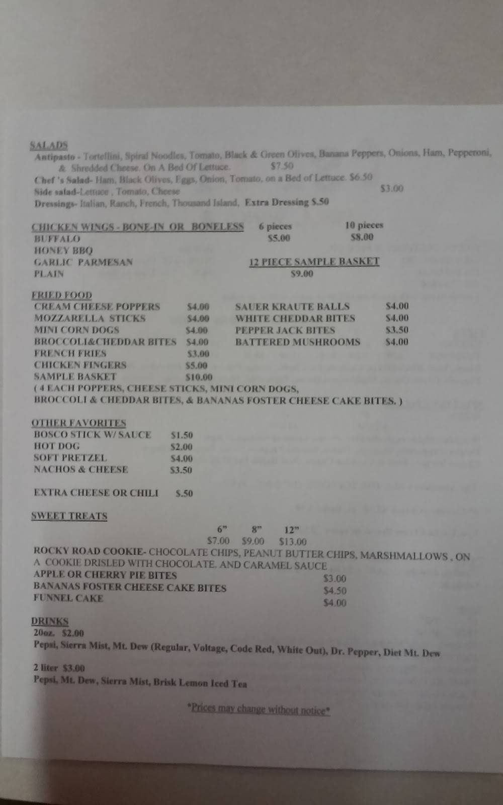 CSL PIZZA | restaurant | 45841 Lagrange-Richfield Rd, Oberlin, OH 44074, USA | 4407750550 OR +1 440-775-0550