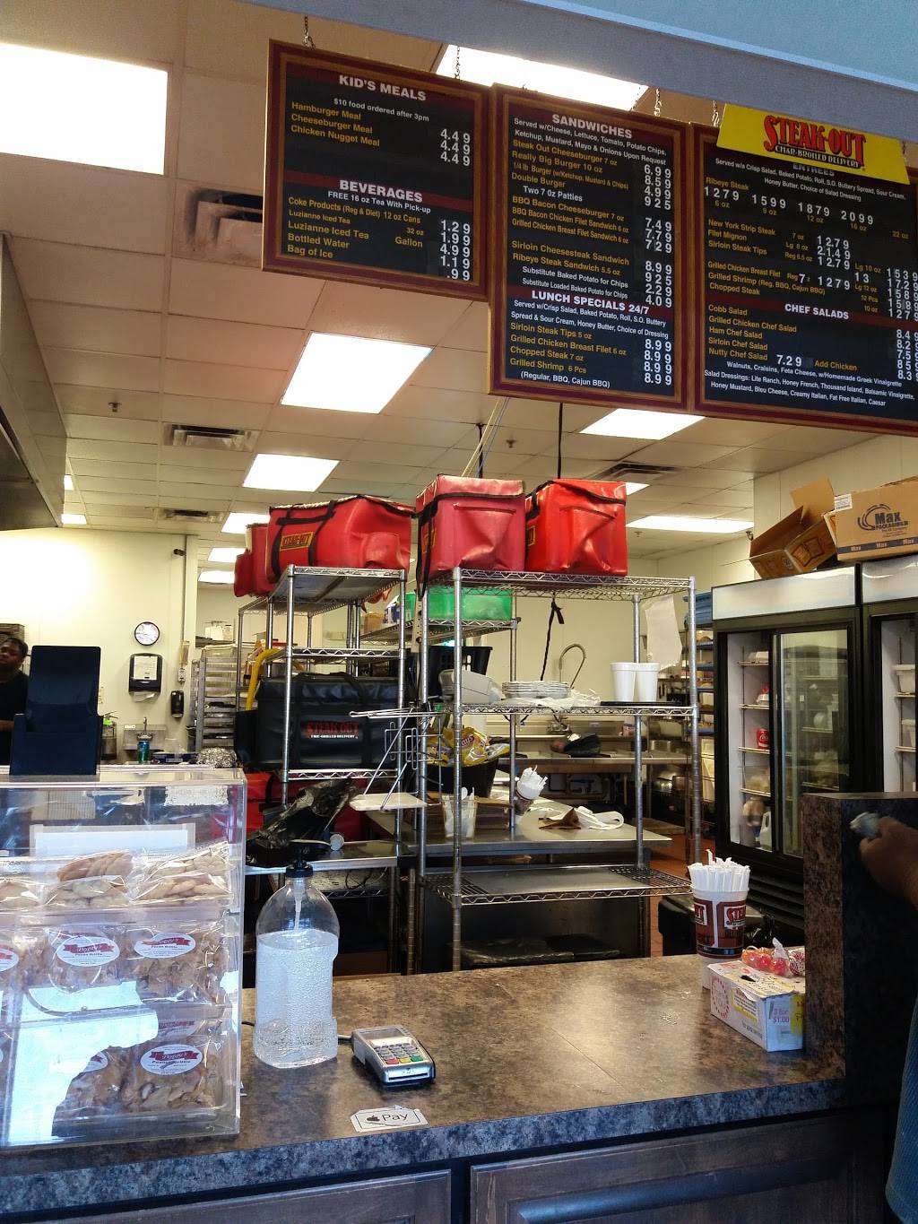 STEAK-OUT MONTGOMERY | meal delivery | 2930 Carter Hill Rd, Montgomery, AL 36106, USA | 3342691800 OR +1 334-269-1800