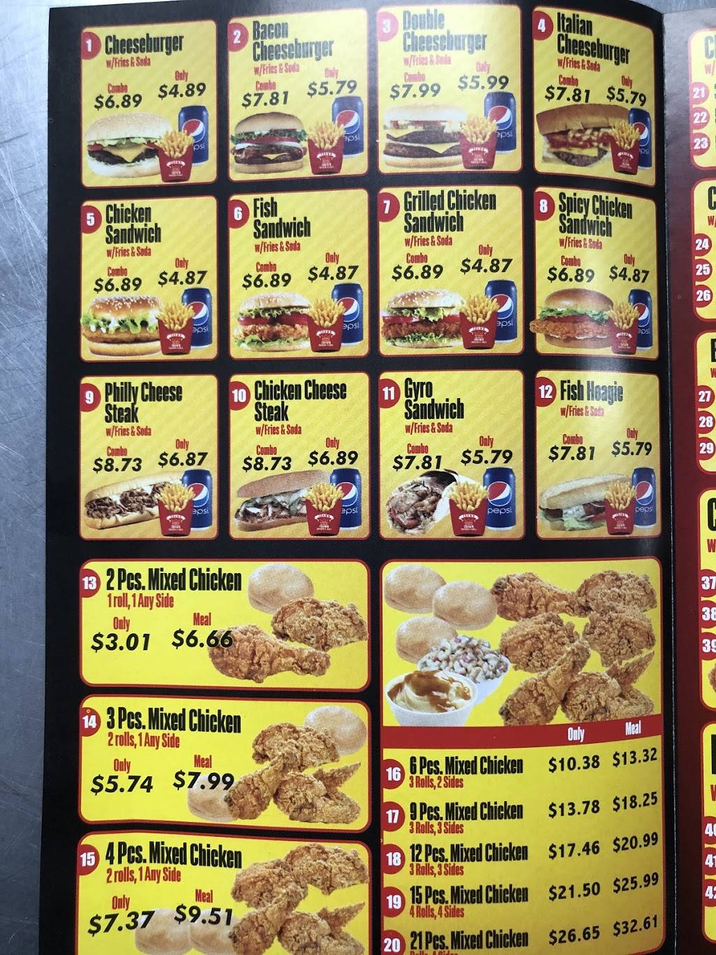 Crown chicken & grill | restaurant | 5106 Frankford Ave, Philadelphia, PA 19124, USA | 2157437780 OR +1 215-743-7780