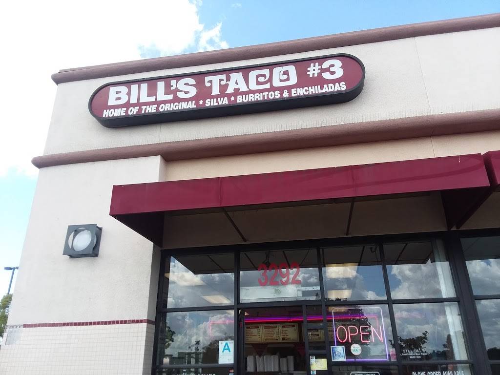 Bills Taco House #3 | restaurant | 3292 W Slauson Ave, Los Angeles, CA 90043, USA | 3232954500 OR +1 323-295-4500