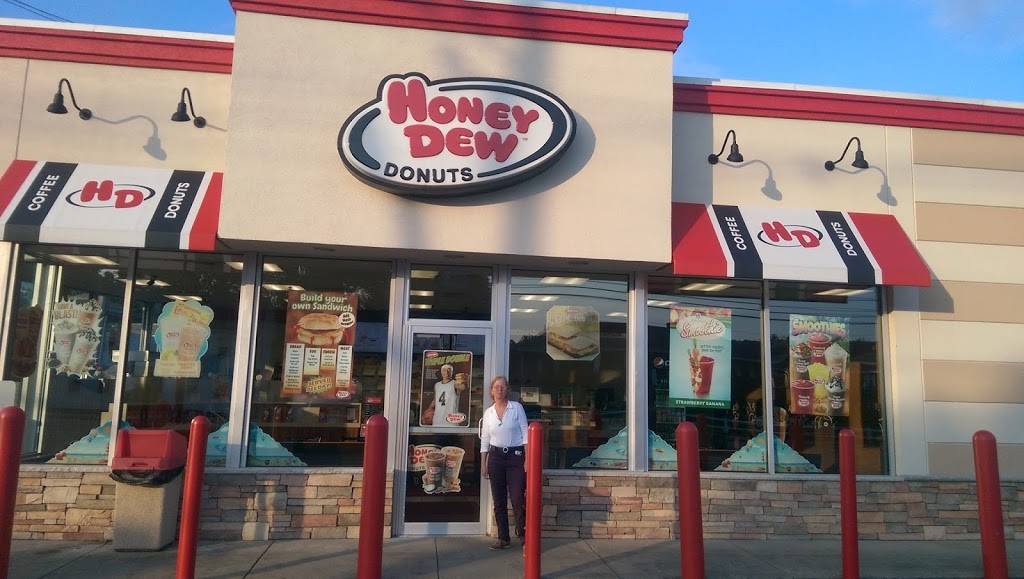 Honey Dew Donuts | bakery | 375 Neponset St, Canton, MA 02021, USA | 7815758955 OR +1 781-575-8955