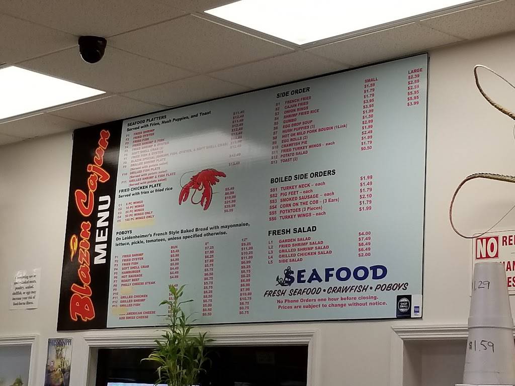 Blazin Cajun Seafood | restaurant | 2517 28th St, Gulfport, MS 39501, USA | 2282842429 OR +1 228-284-2429