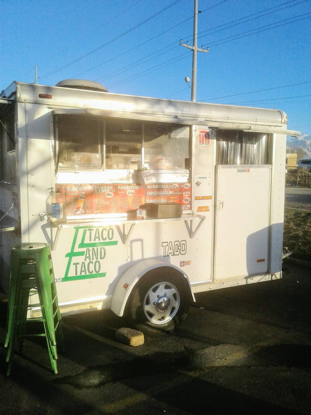 El Taco And Taco LLC (Taco Stand) | restaurant | 3855 S 500 W, South Salt Lake, UT 84115, USA | 8015609453 OR +1 801-560-9453