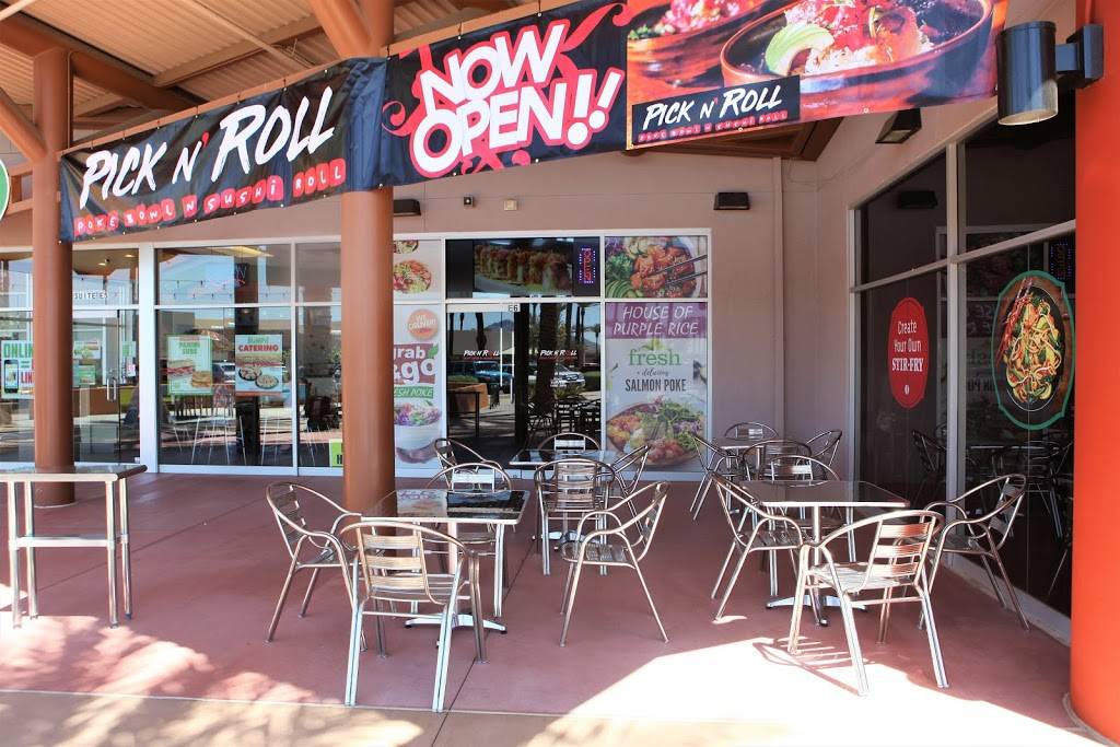 Pick N Roll | restaurant | 9120 East Talking Stick Way Suite # E-6, Scottsdale, AZ 85250, USA | 4802915070 OR +1 480-291-5070