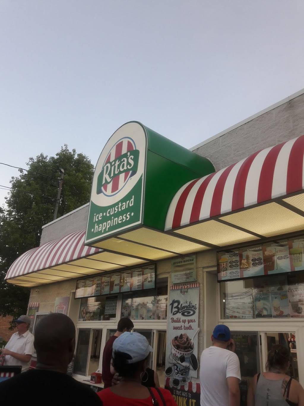 Ritas Italian Ice & Frozen Custard | restaurant | 106 Haddonfield-Berlin Rd, Voorhees Township, NJ 08043, USA | 8564294452 OR +1 856-429-4452