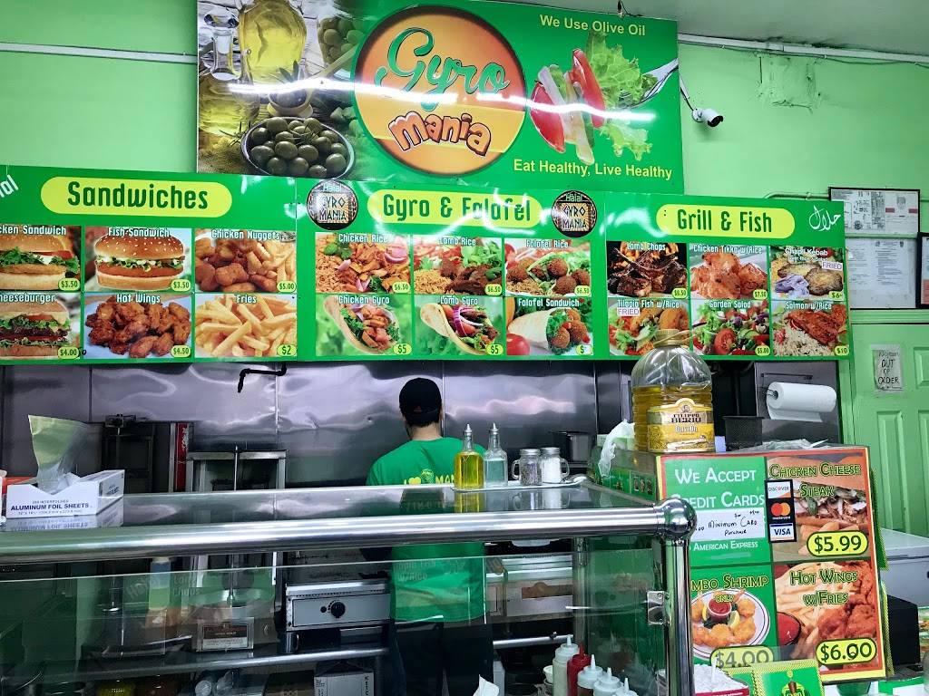 Gyro Mania | restaurant | 2151 Bath Ave, Brooklyn, NY 11214, USA | 7186762262 OR +1 718-676-2262
