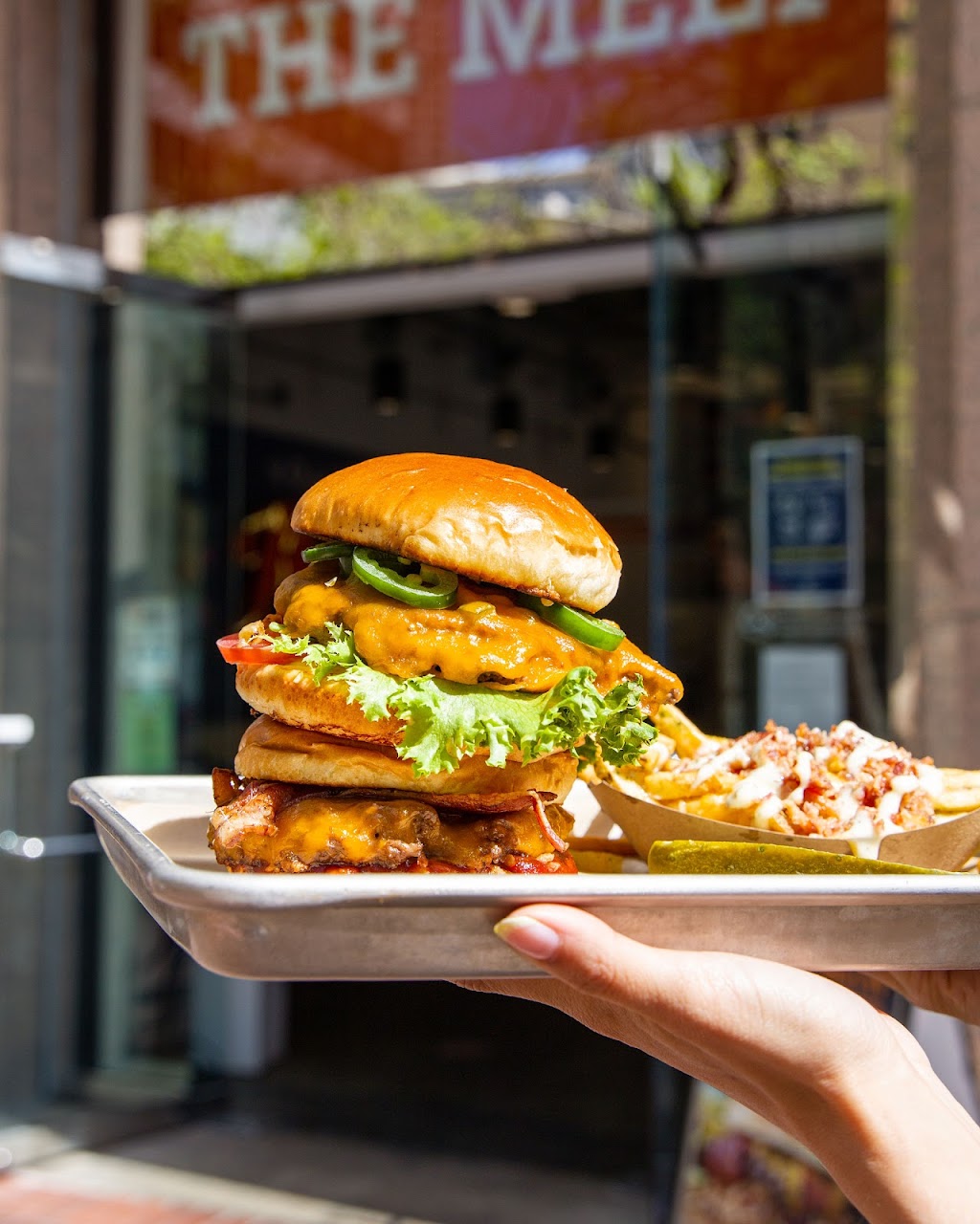 The Melt | restaurant | Located in: Noshery, 1754 Laurel St, San Carlos, CA 94070, USA | 6504533009 OR +1 650-453-3009