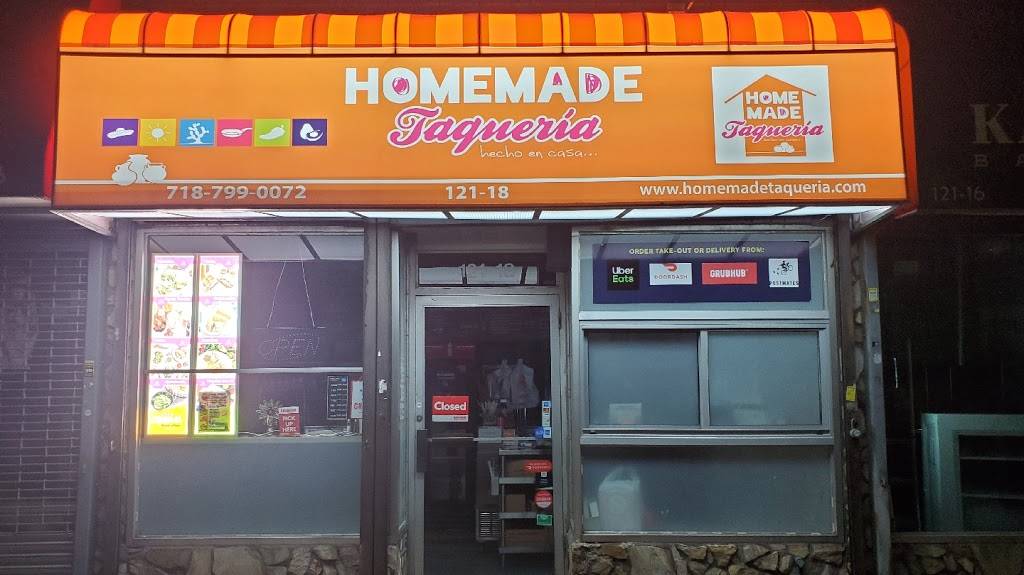 Homemade Taqueria College Point | restaurant | 121-18 14th Rd, Queens, NY 11356, USA | 7187990072 OR +1 718-799-0072