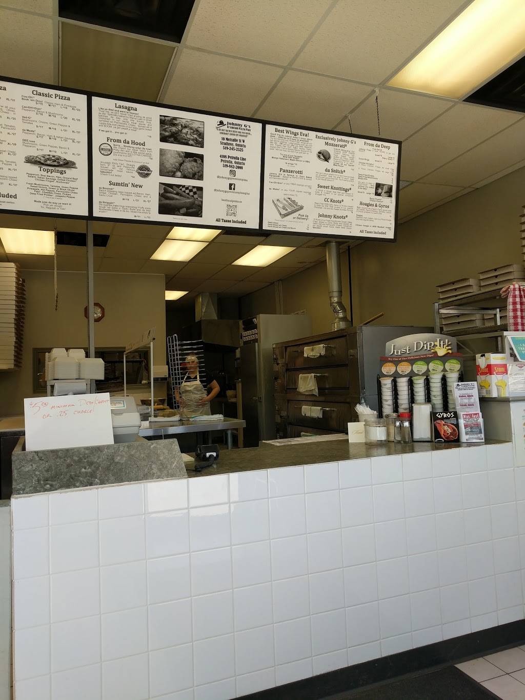 Johnny Gs Premium Pizza Plus | restaurant | 4108 Petrolia Line Unit #1, Petrolia, ON N0N 1R0, Canada | 5198822000 OR +1 519-882-2000