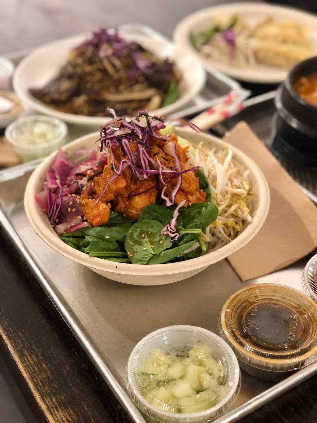 GIWA Fresh Korean Kitchen | restaurant | 1722 Sansom St, Philadelphia, PA 19103, USA | 2677582112 OR +1 267-758-2112