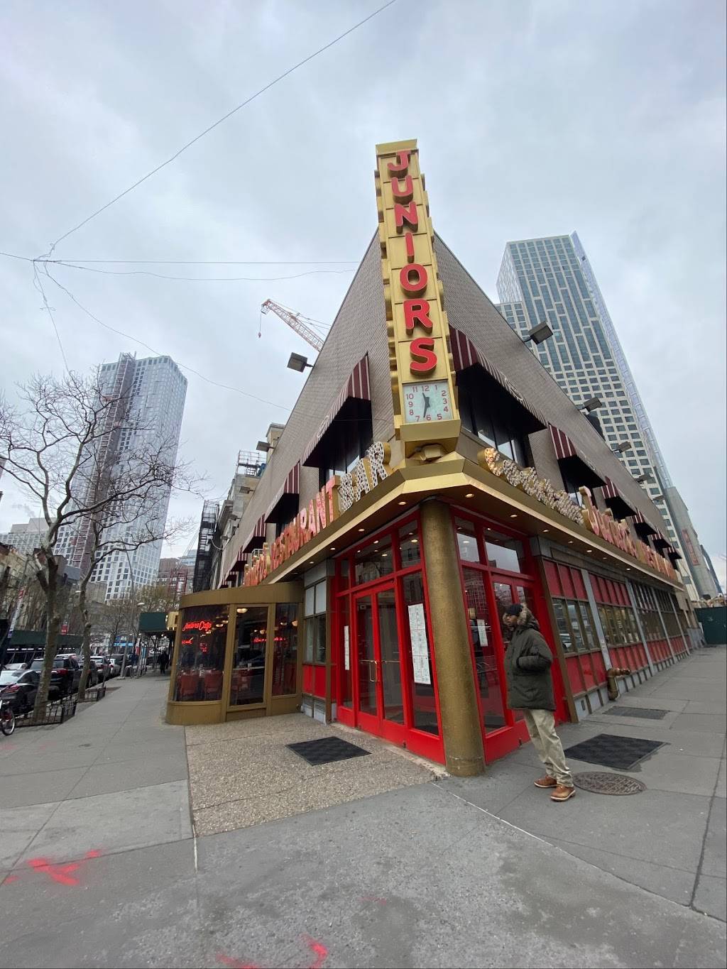 Juniors Restaurant and Bakery | restaurant | 386 Flatbush Ave Ext, Brooklyn, NY 11201, USA | 7188525257 OR +1 718-852-5257