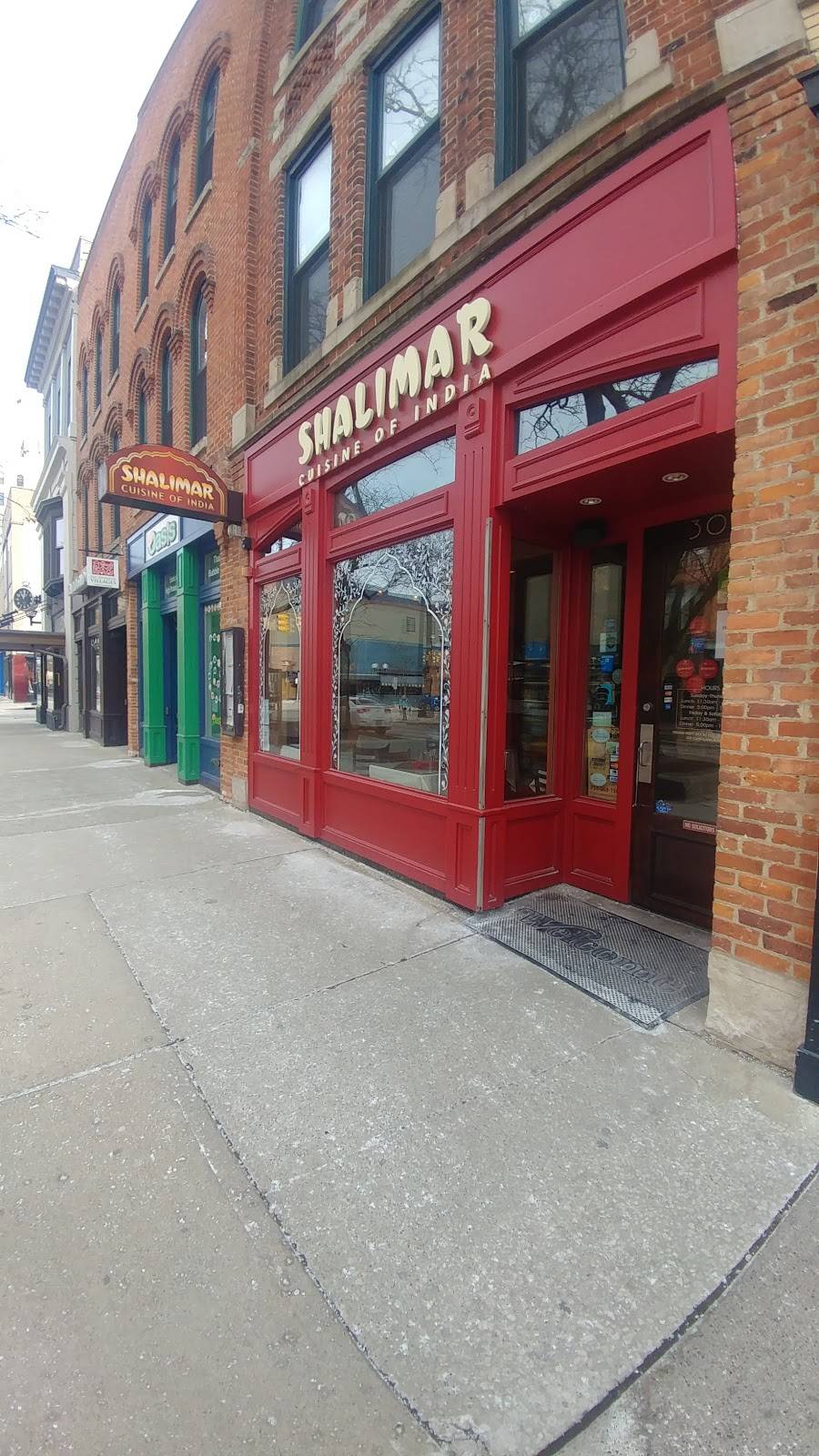 Shalimar | restaurant | 307 S Main St, Ann Arbor, MI 48104, USA | 7346631500 OR +1 734-663-1500