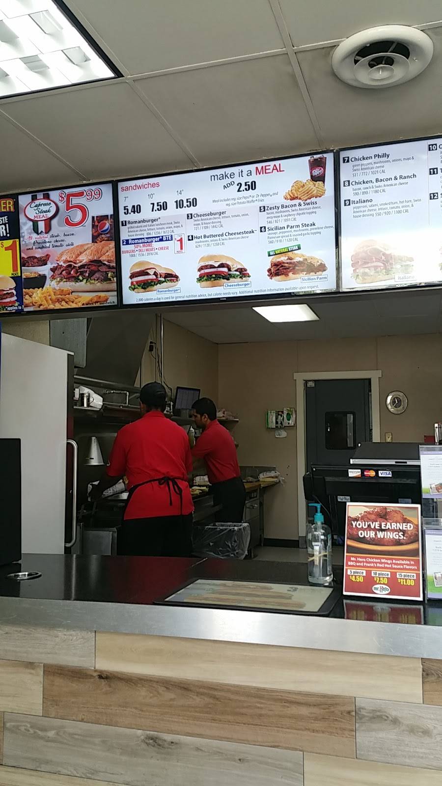 Mr. Hero | meal takeaway | 1227 Lake Ave, Elyria, OH 44035, USA | 4403243266 OR +1 440-324-3266