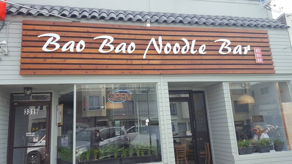 Bao Bao Noodle Bar | restaurant | 3319 Balboa St, San Francisco, CA 94121, USA | 4153872088 OR +1 415-387-2088