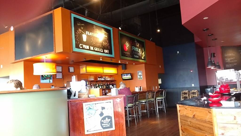 Flat Top Grill | restaurant | SHOPPES AT COLLEGE HILLS, 307 S, Veterans Pkwy #500, Normal, IL 61761, USA | 3094541300 OR +1 309-454-1300