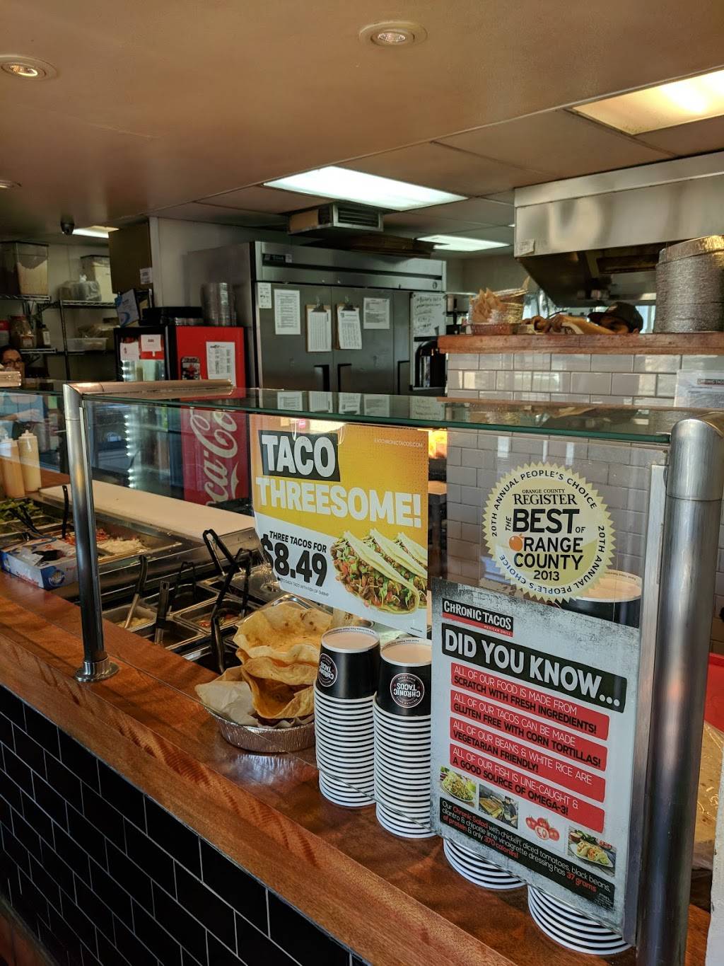 Chronic Tacos | restaurant | 3601 Pacific Coast Hwy, Newport Coast, CA 92657, USA | 9496752574 OR +1 949-675-2574