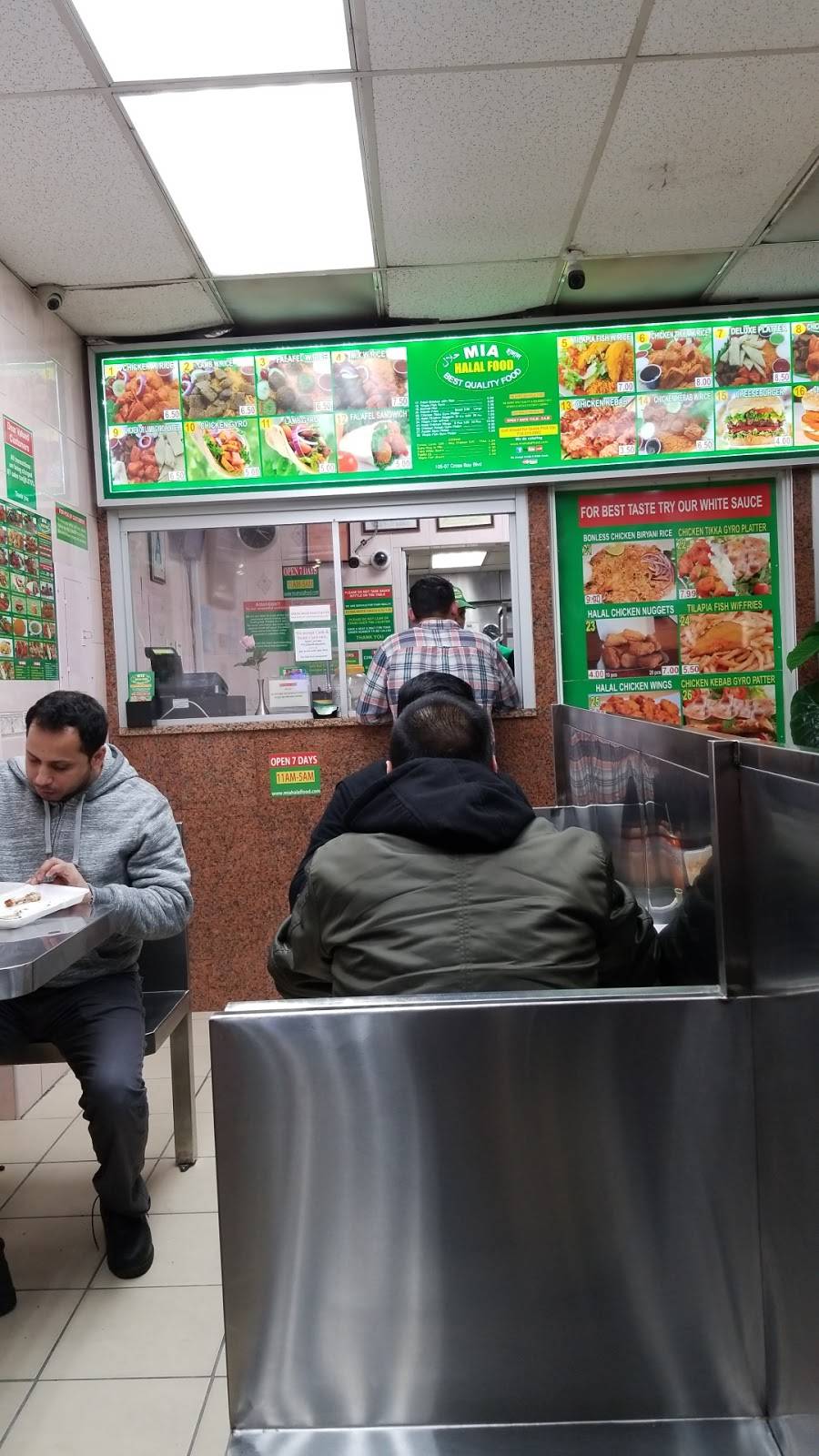 Mia Halal Food | restaurant | 105-07 Cross Bay Blvd, Ozone Park, NY 11417, USA | 7183743902 OR +1 718-374-3902