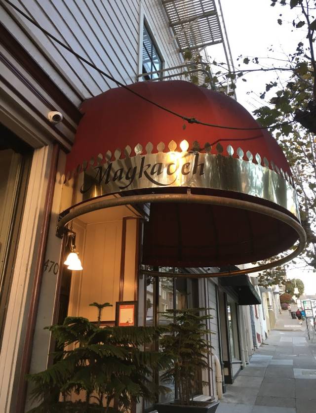 Maykadeh | restaurant | 470 Green St, San Francisco, CA 94133, USA | 4153628286 OR +1 415-362-8286