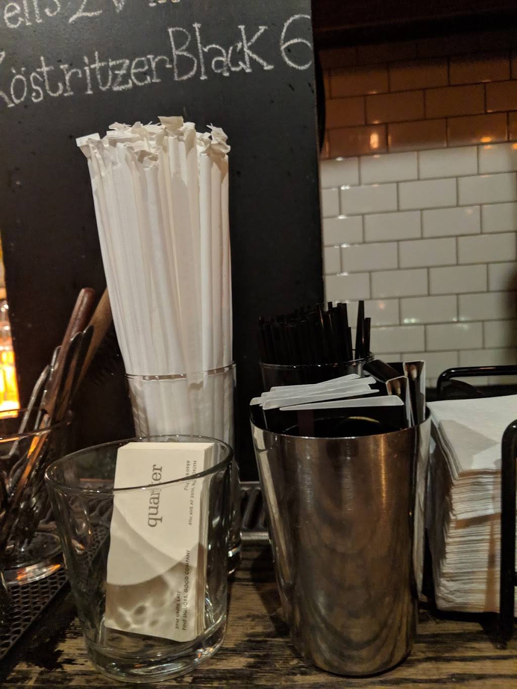 Quarter | restaurant | 676 5th Ave, Brooklyn, NY 11215, USA | 7187880989 OR +1 718-788-0989